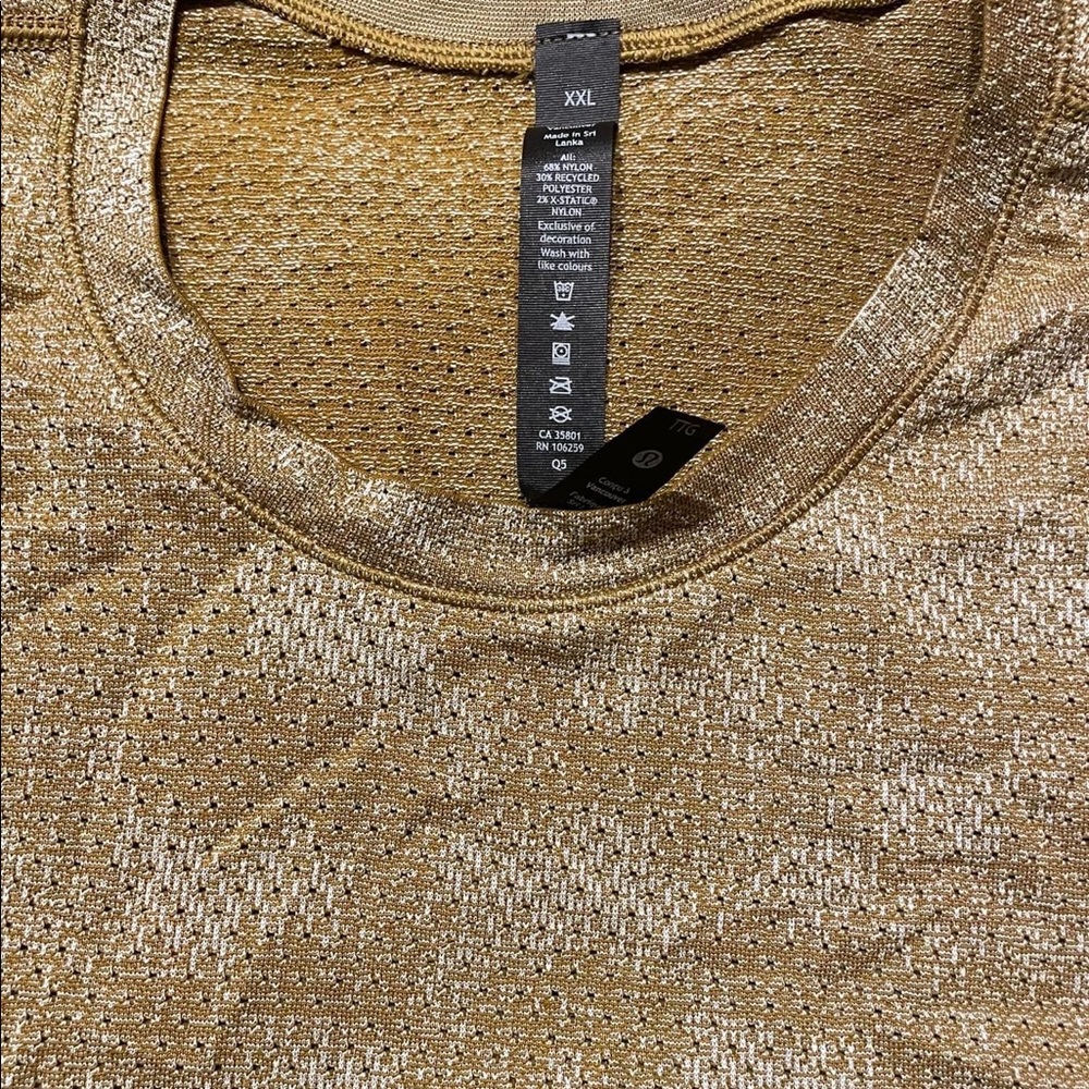 Workout Lulu Lemon Mens Shirt XXL